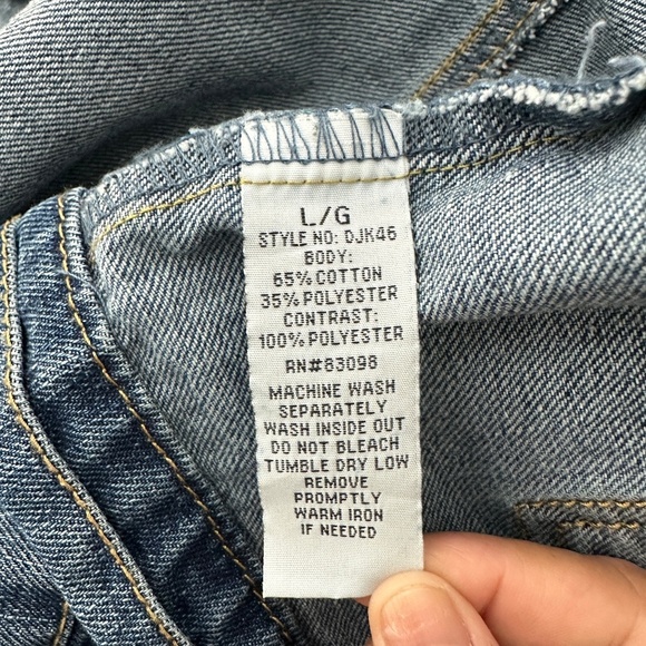 Denim and Sweater Jacket - Picture 10 of 10